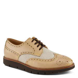 L'Artiste Beaufort Bone Wingtip Dress Shoes - Dudes Boutique