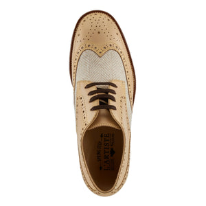 L'Artiste Beaufort Bone Wingtip Dress Shoes - Dudes Boutique