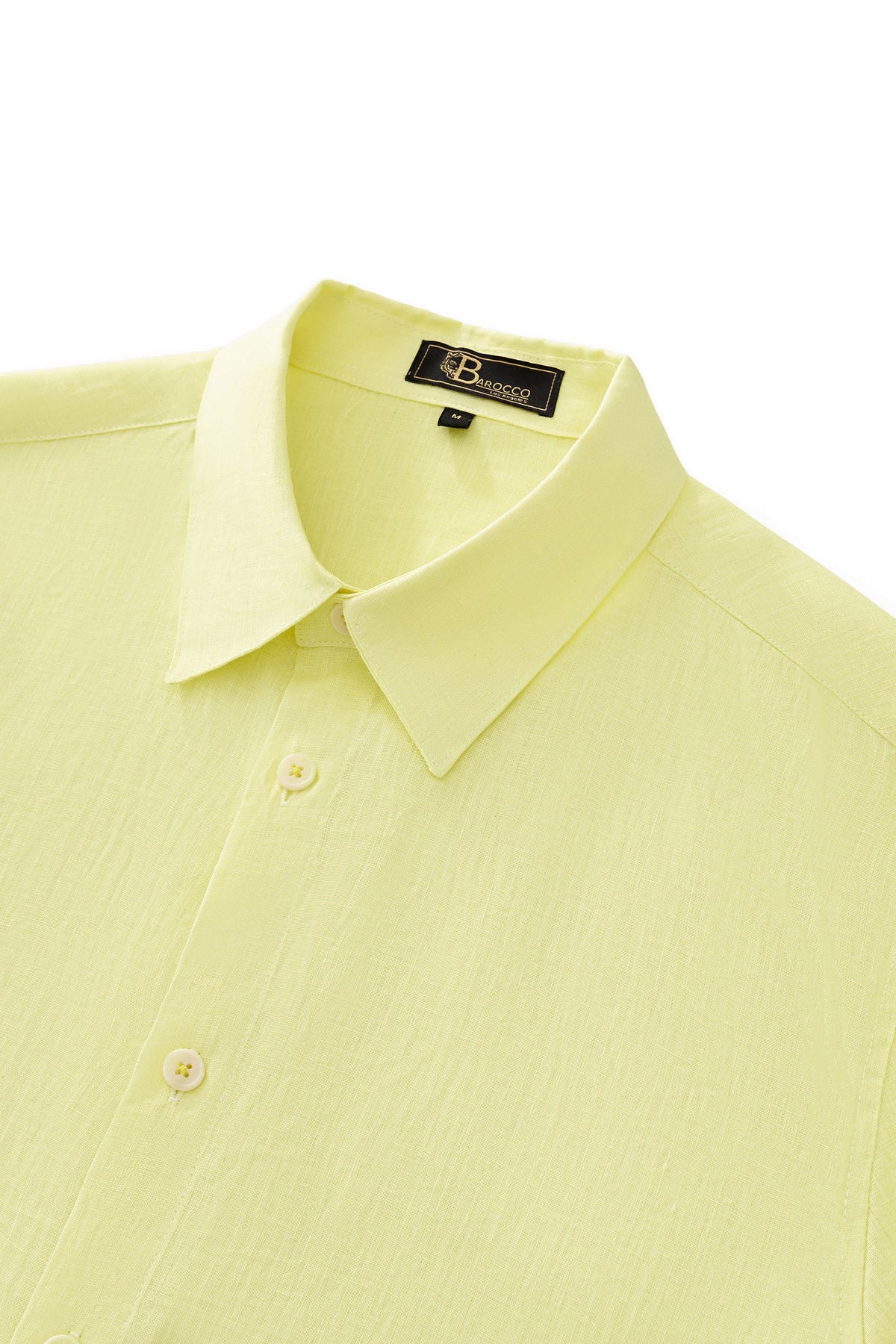 Capri Linen Shirt CANARY