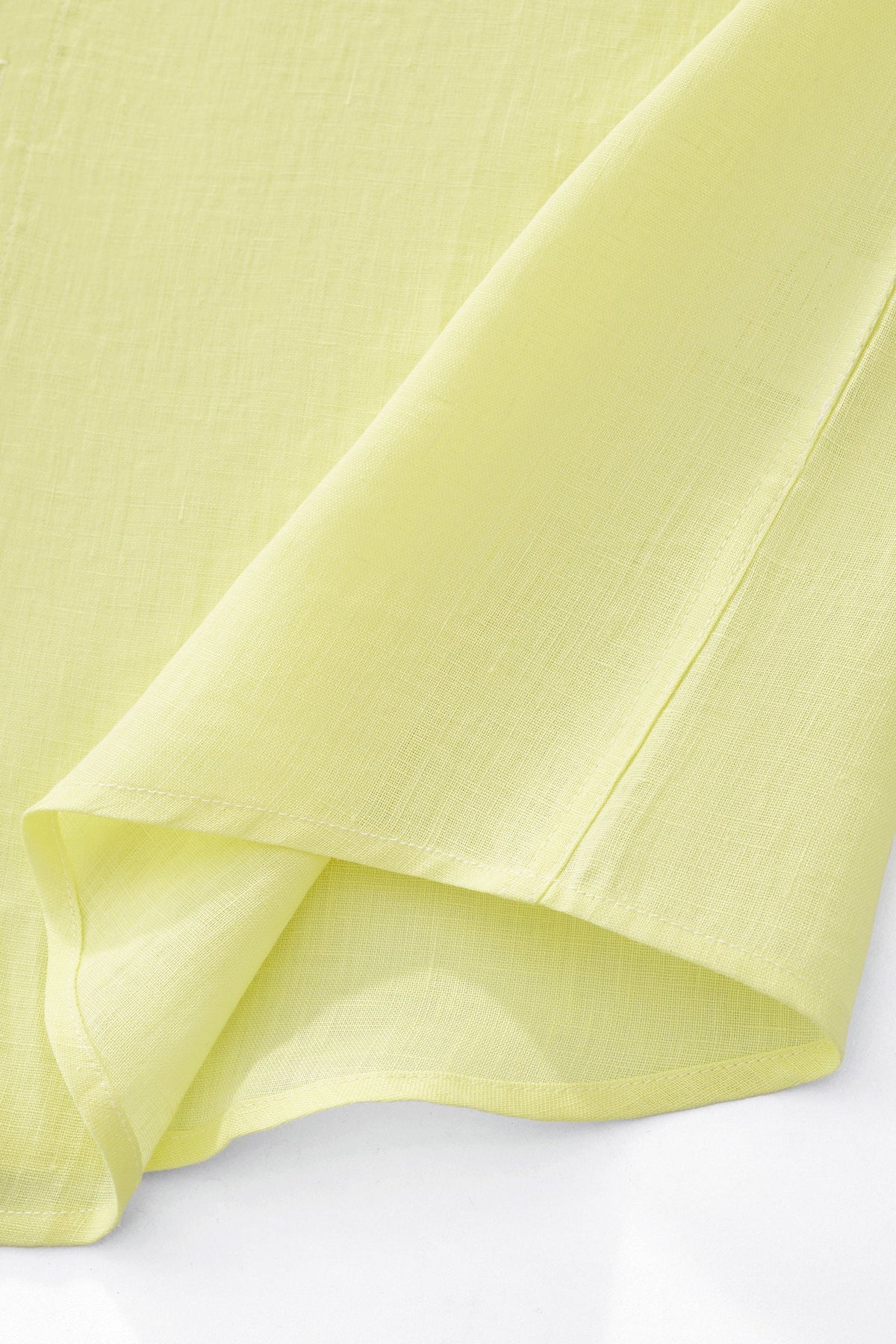Capri Linen Shirt CANARY