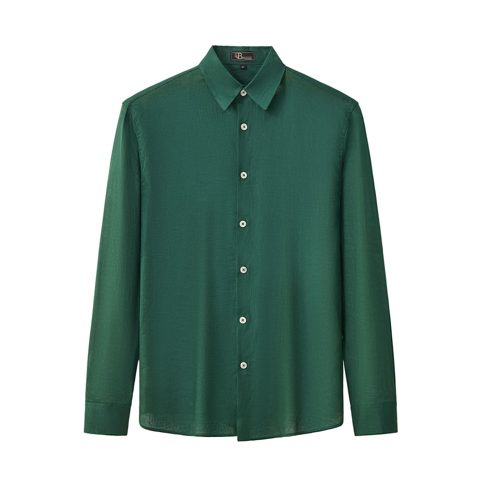 Capri Linen Shirt HUNTER GREEN