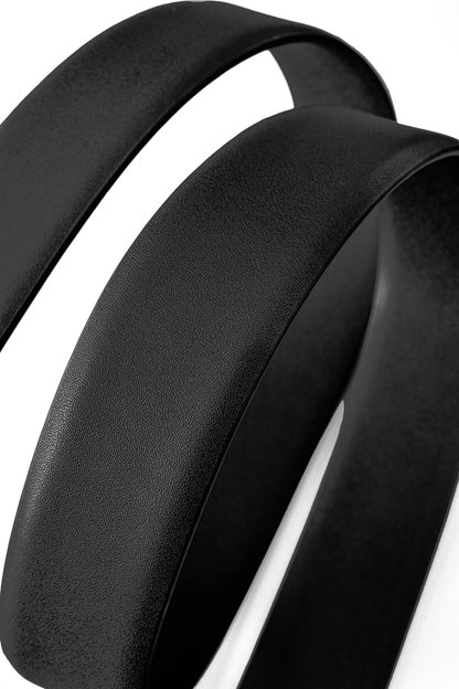 Flat Leather Lion Auto BKL Belt – Gold Ed. GOLD/BLACK