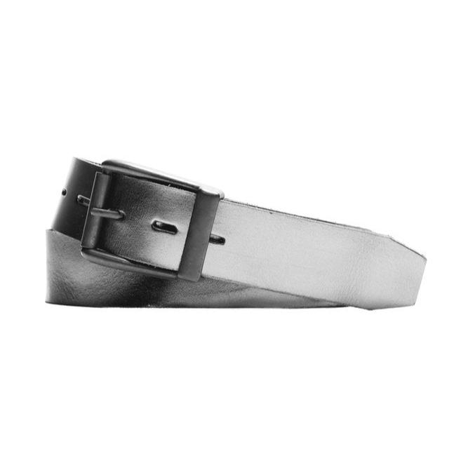 Schott NYC Pewter Steerhide Leather Belt - Dudes Boutique