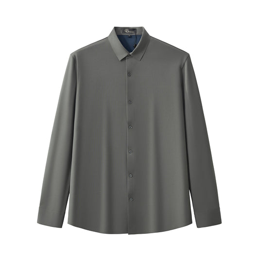 Velvet Core LS button up Shirt ARMY