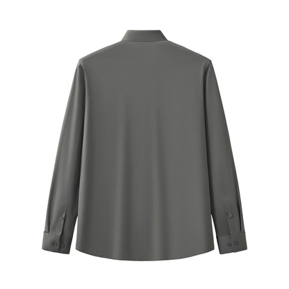 Velvet Core LS button up Shirt ARMY
