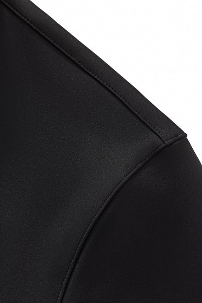 Velvet Core LS button up Shirt BLACK