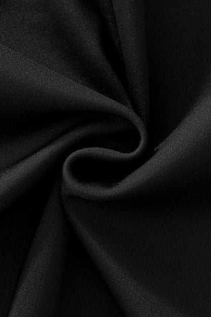 Velvet Core LS button up Shirt BLACK