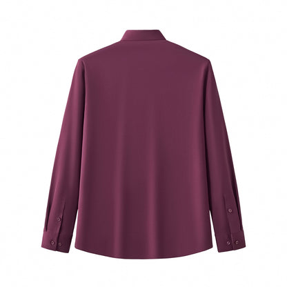 Velvet Core LS button up Shirt MULBERRY