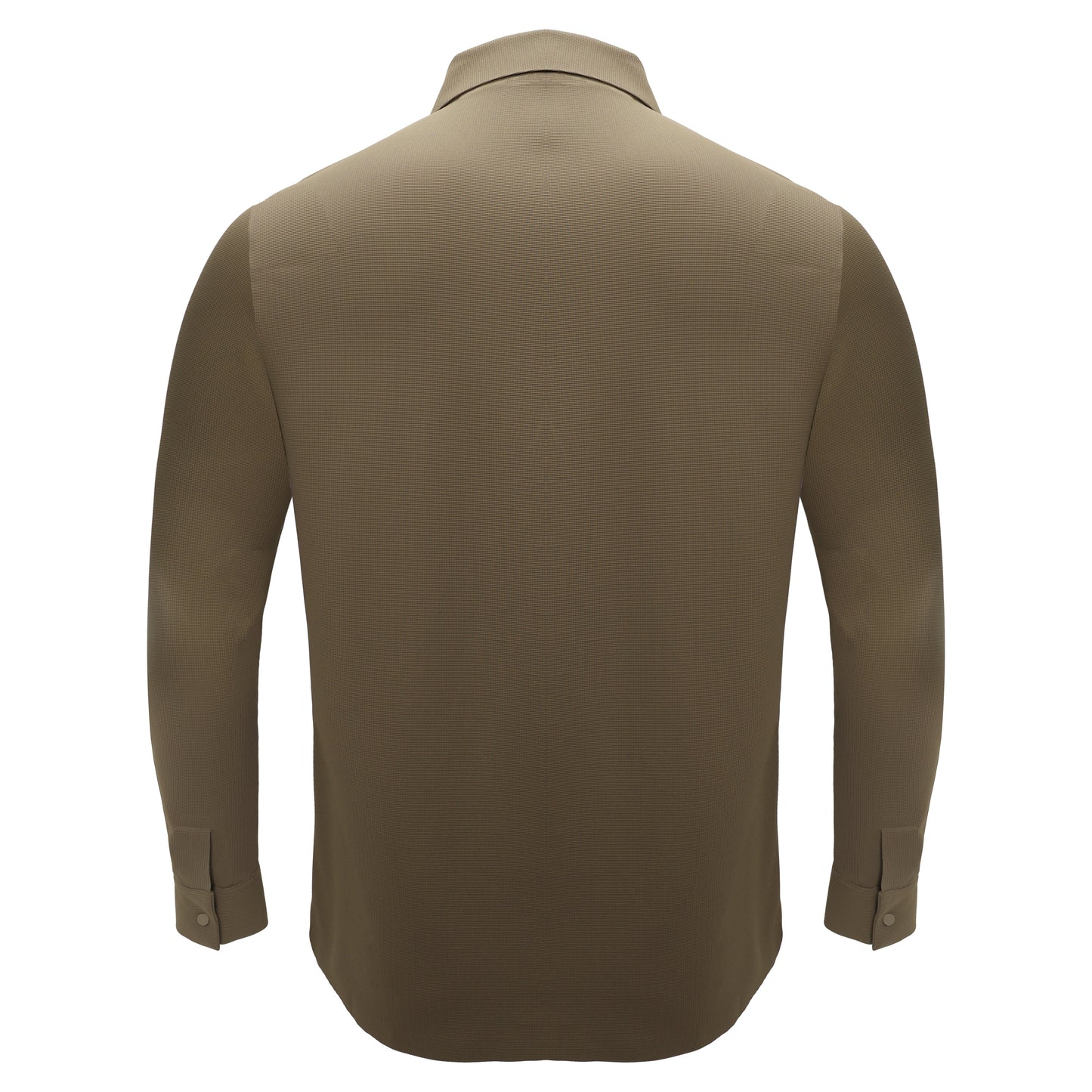 Zenith Zip Shirt KHAKI - Dudes Boutique