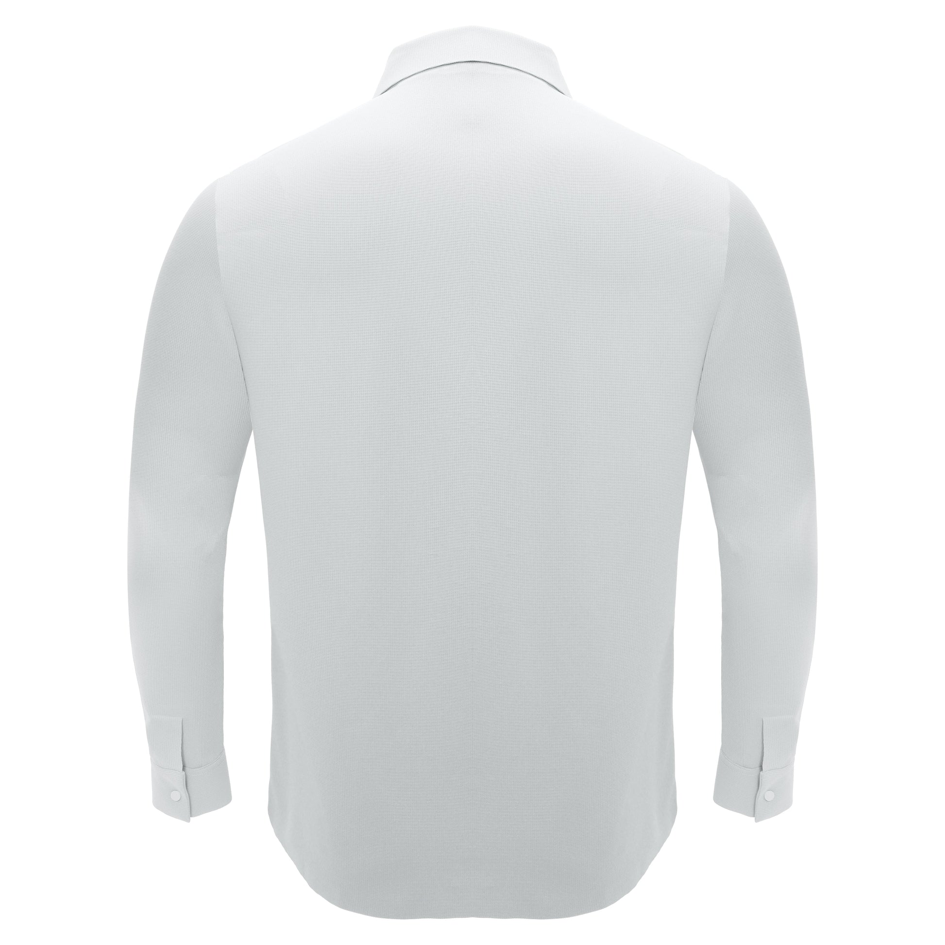 Zenith Zip Shirt WHITE - Dudes Boutique