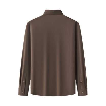 Nexus Stitchless LS Shirt COFFEE
