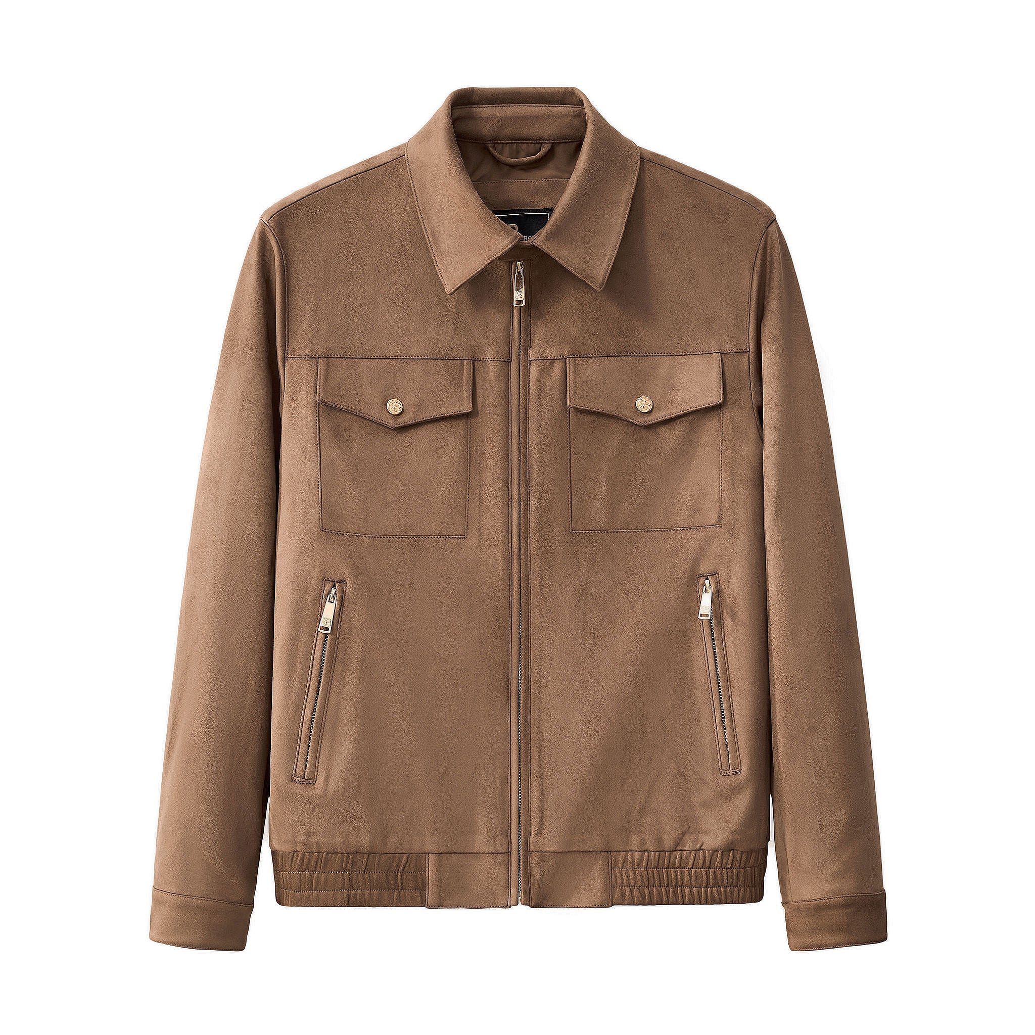 Helix Utility Zip Jacket BROWN