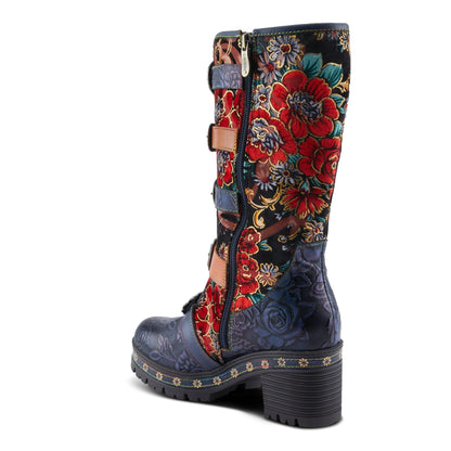 L'Artiste BRAZEN Boots - Navy