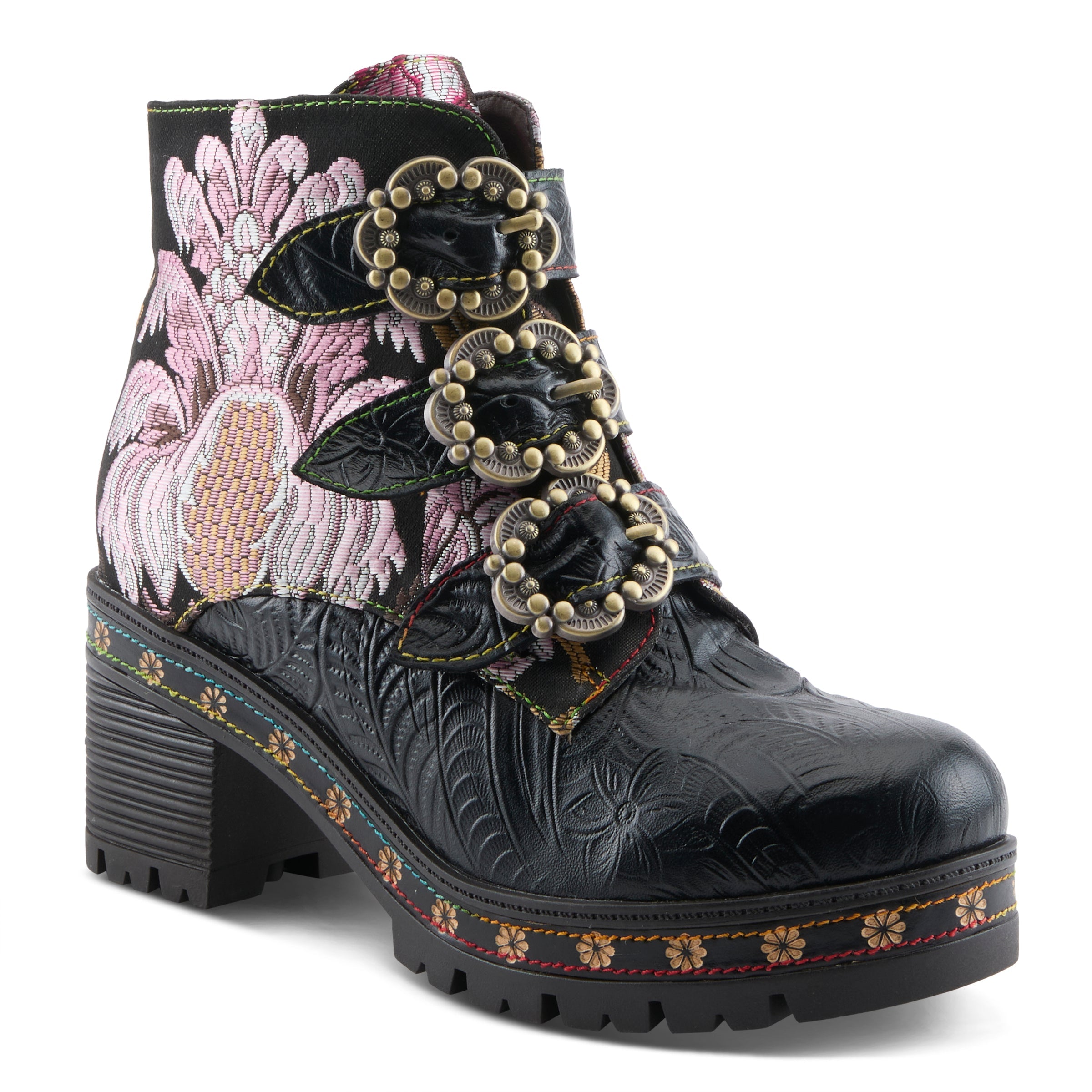 L'Artiste Black Brazza Boots