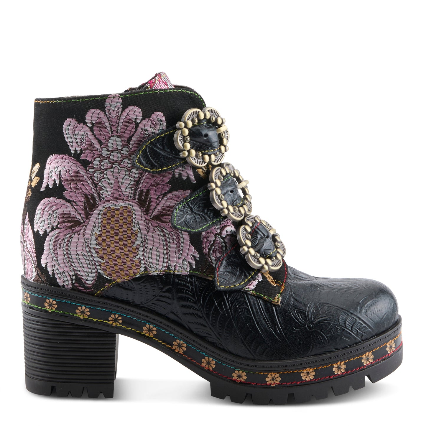 L'Artiste Black Brazza Boots