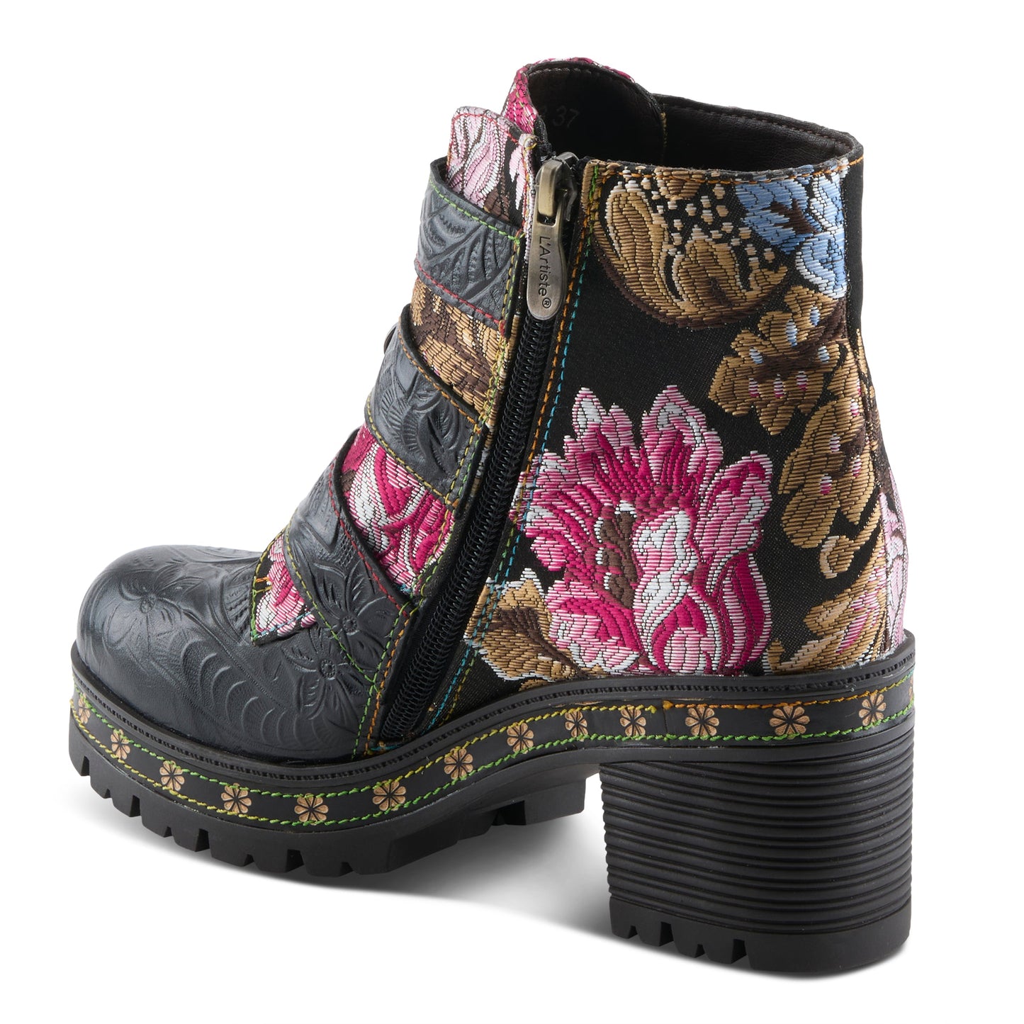 L'Artiste Black Brazza Boots