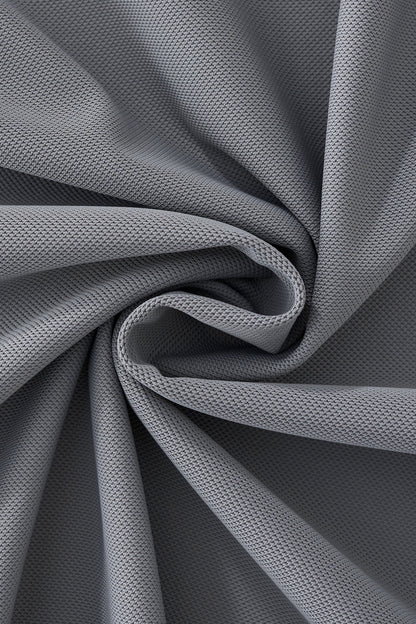 Pattern Trim Performance Polo – El Baron GREY