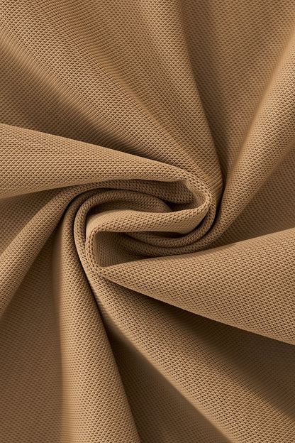 Pattern Trim Performance Polo – El Baron KHAKI