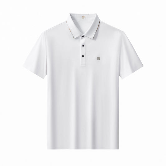 Essential Performance Polo – El Baron WHITE