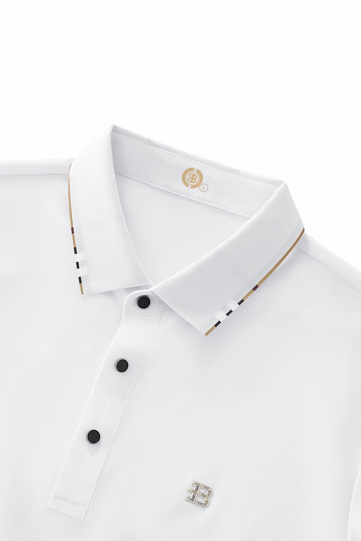 Essential Performance Polo – El Baron WHITE