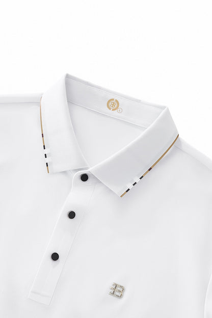 Essential Performance Polo – El Baron WHITE