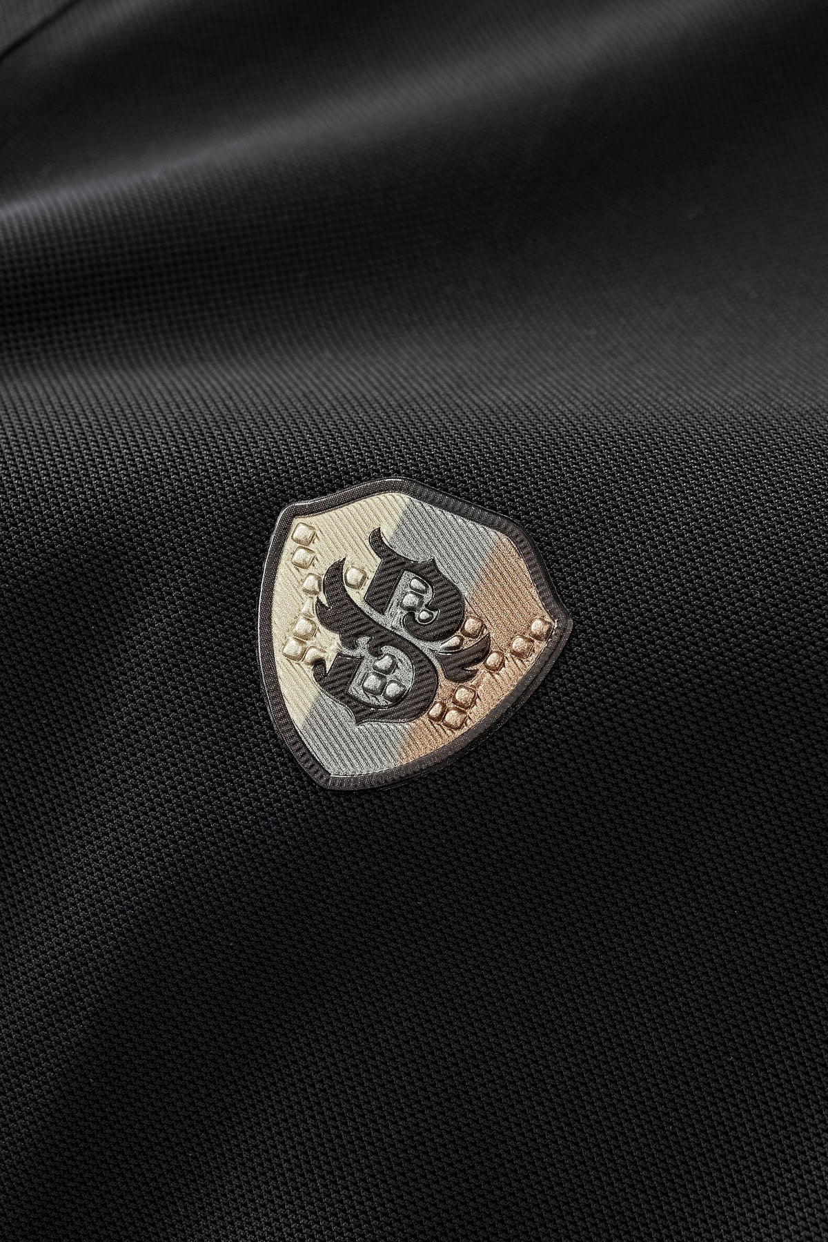 Signature Trim Performance Polo – El Baron BLACK