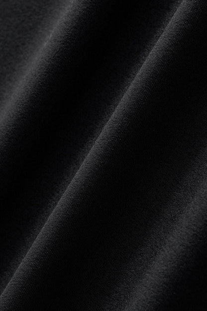 Perforated Collar Performance Polo – El Baron BLACK/SILVER