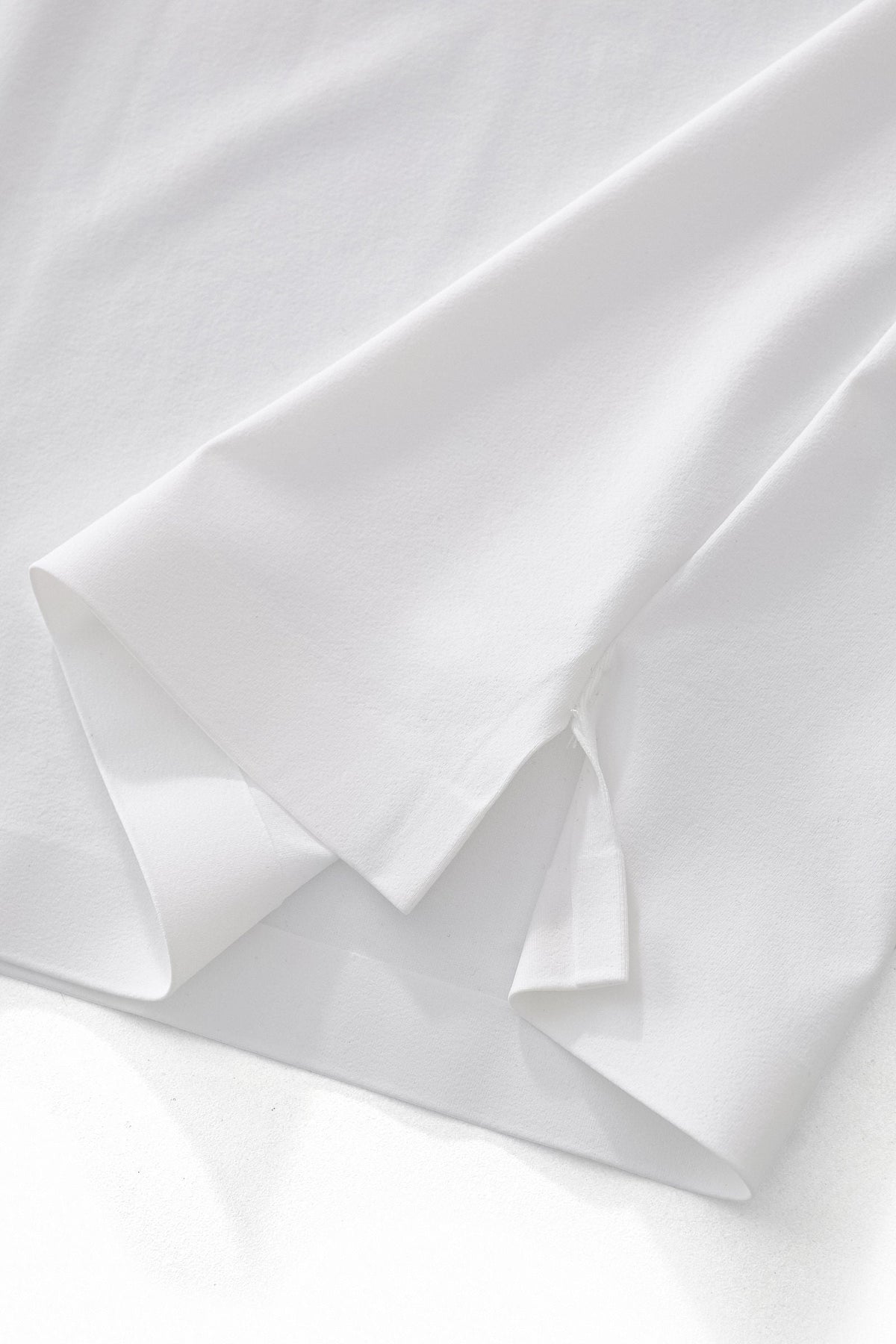 Perforated Collar Performance Polo – El Baron WHITE/SILVER