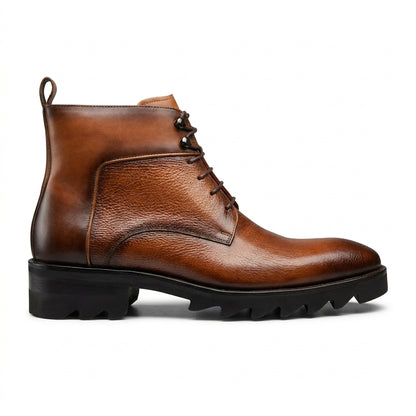 Giovanni 'Walker' Peanut Leather Boots