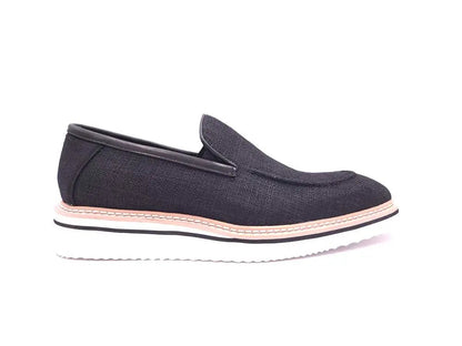 Burnished Linen Loafer