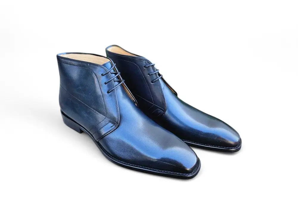 Burnished Calfskin Chukka Boot