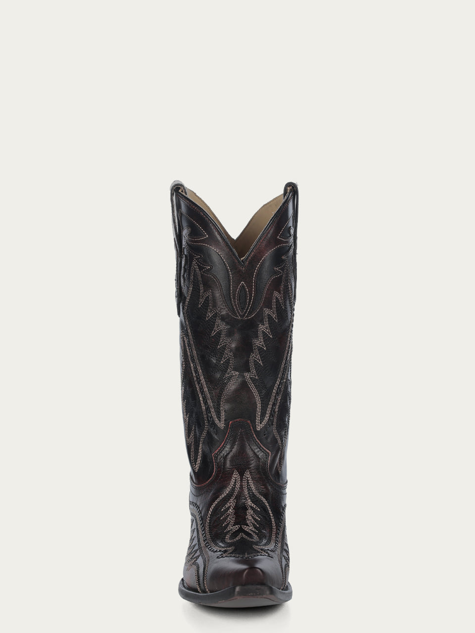 Corral Men's Woven Brown Snip Toe Cowboy Boots - Dudes Boutique