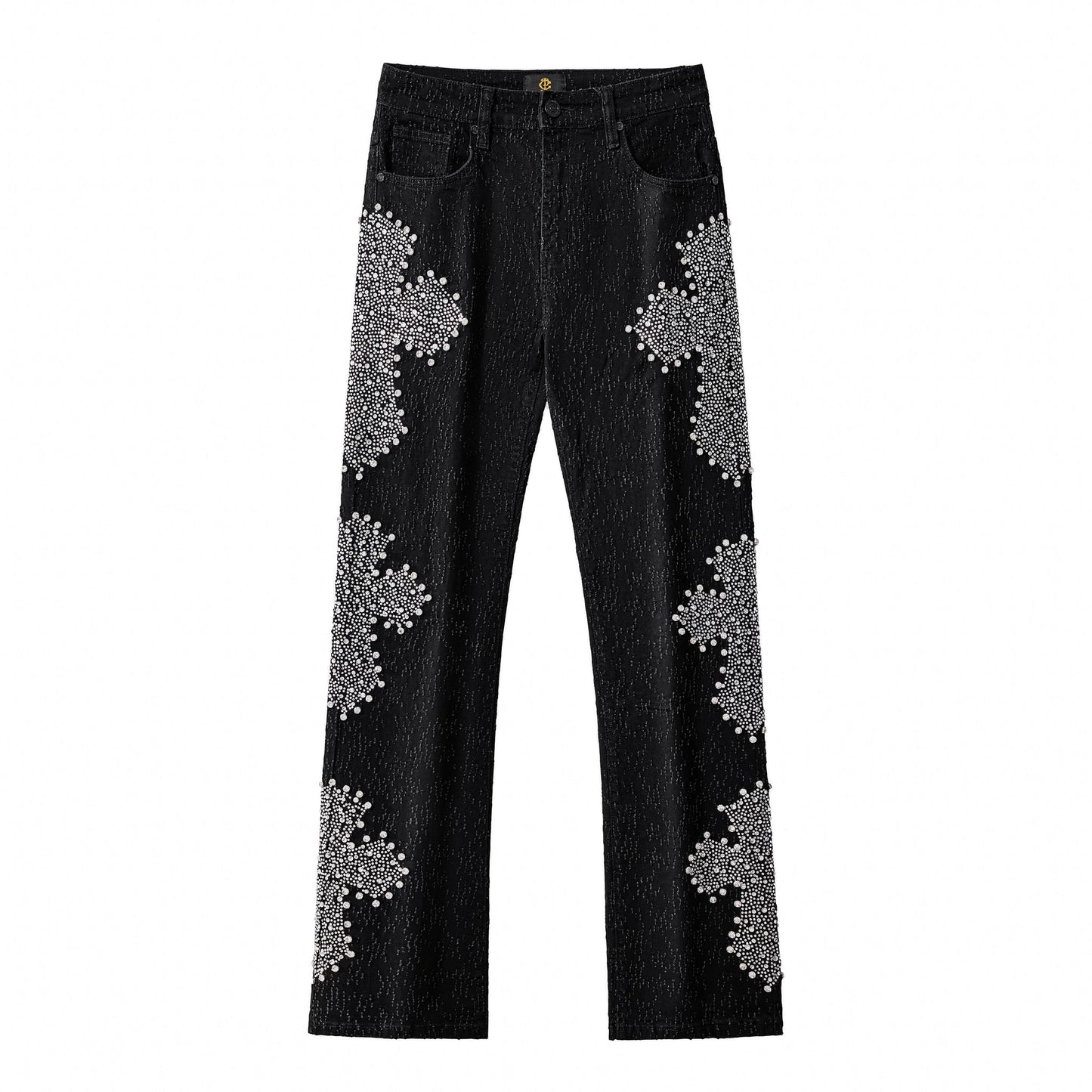 Sanctum Cross Denim Pant – Century Penthouse BLACK/SILVER