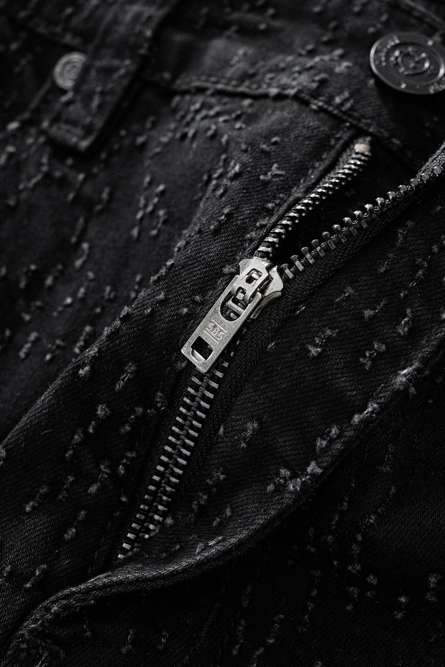 Sanctum Cross Denim Pant – Century Penthouse BLACK/SILVER