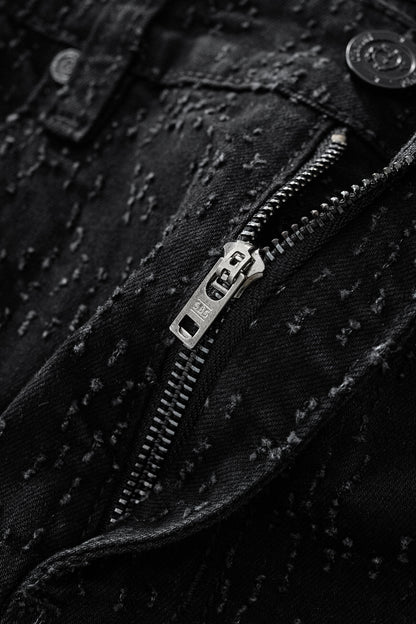 Sanctum Cross Denim Pant – Century Penthouse BLACK/SILVER