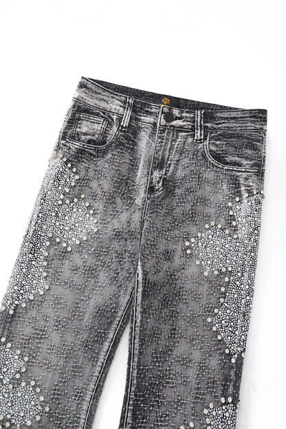 Sanctum Cross Denim Pant – Century Penthouse GREY