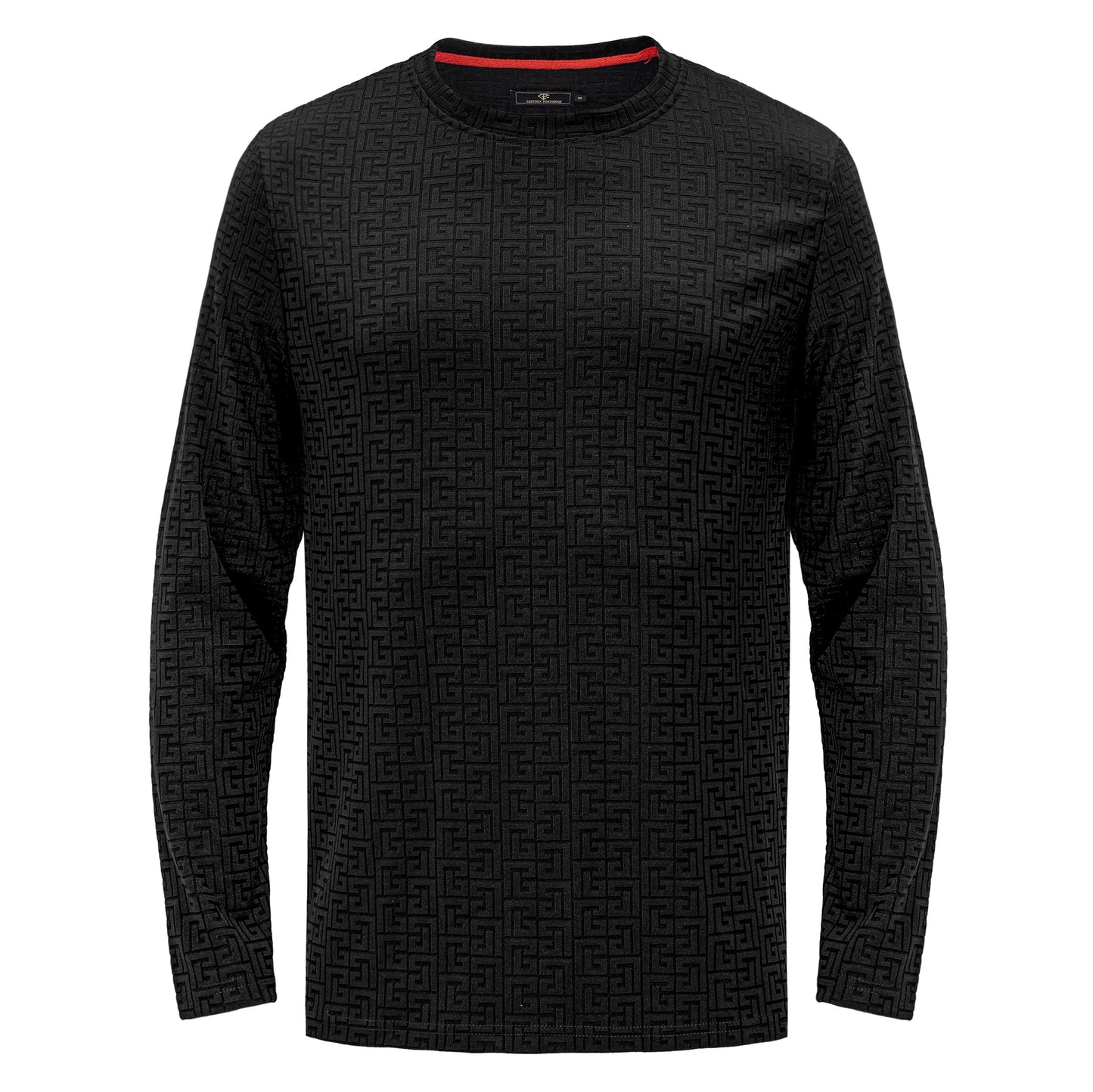 PERFECT TIMING LS T-SHIRT - CENTURY PENTHOUSE BLACK