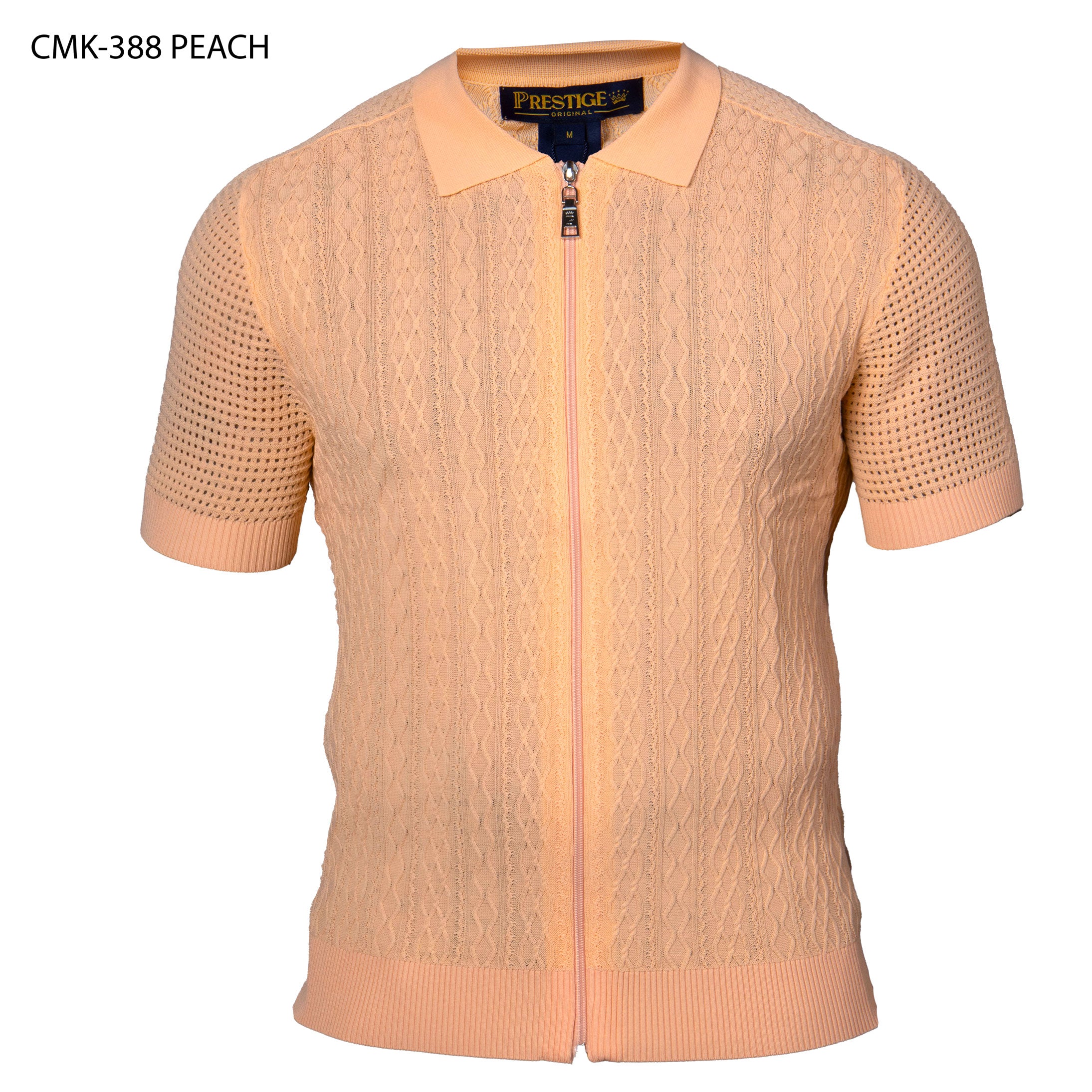 Prestige CMK-388 Peach Knit Shirt