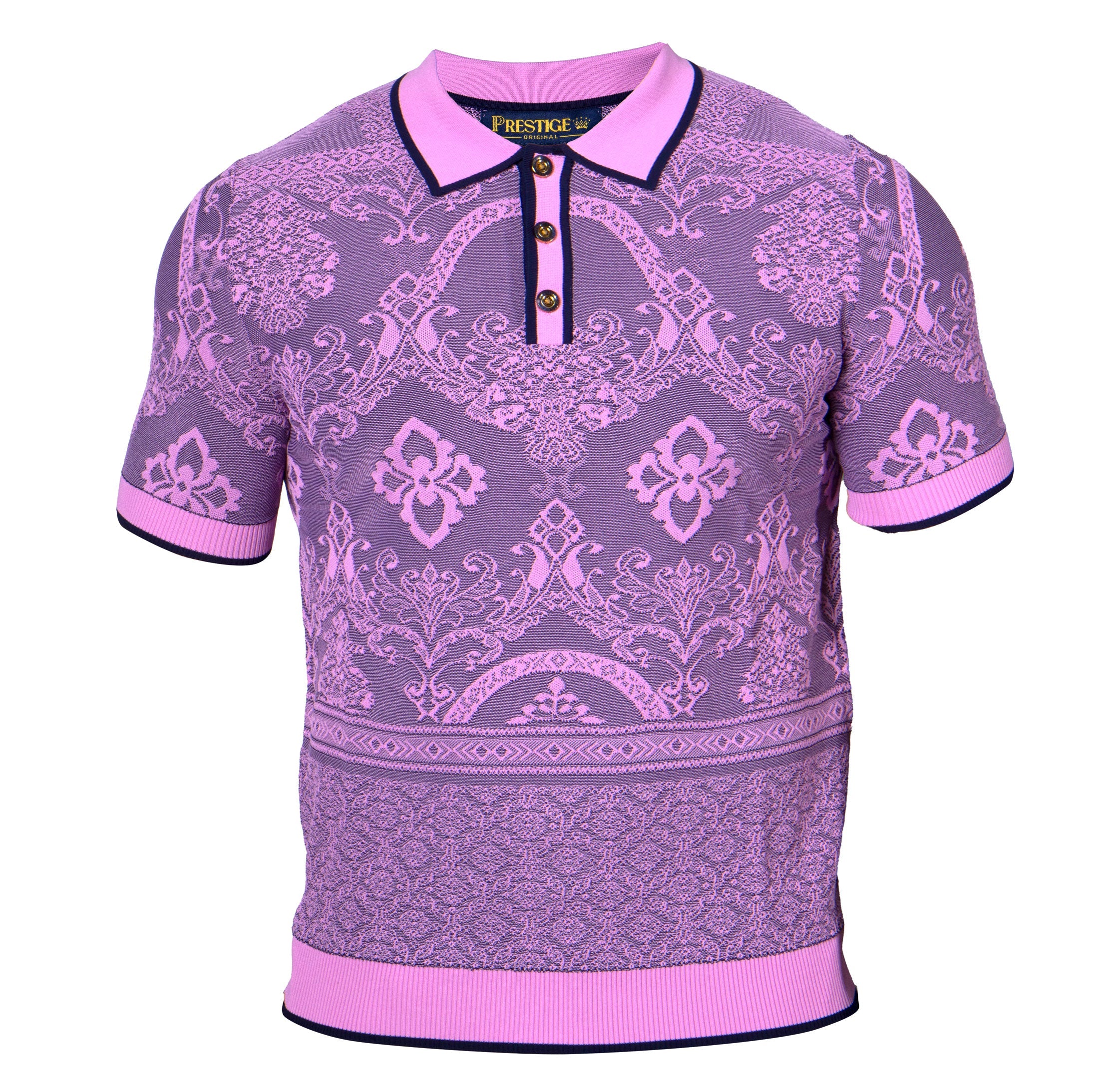 Prestige CMK-389 Lilac Knit Shirt