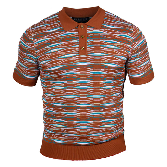 Prestige CMK-398 Cinnamon Knit Shirt