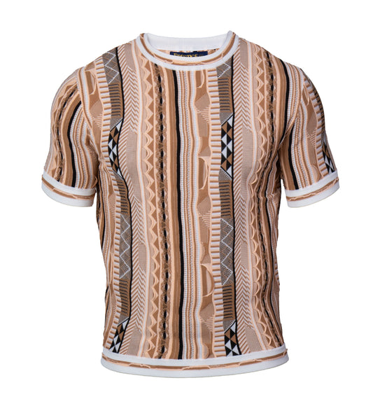 Prestige CMK-6004 Peach Knit Shirt