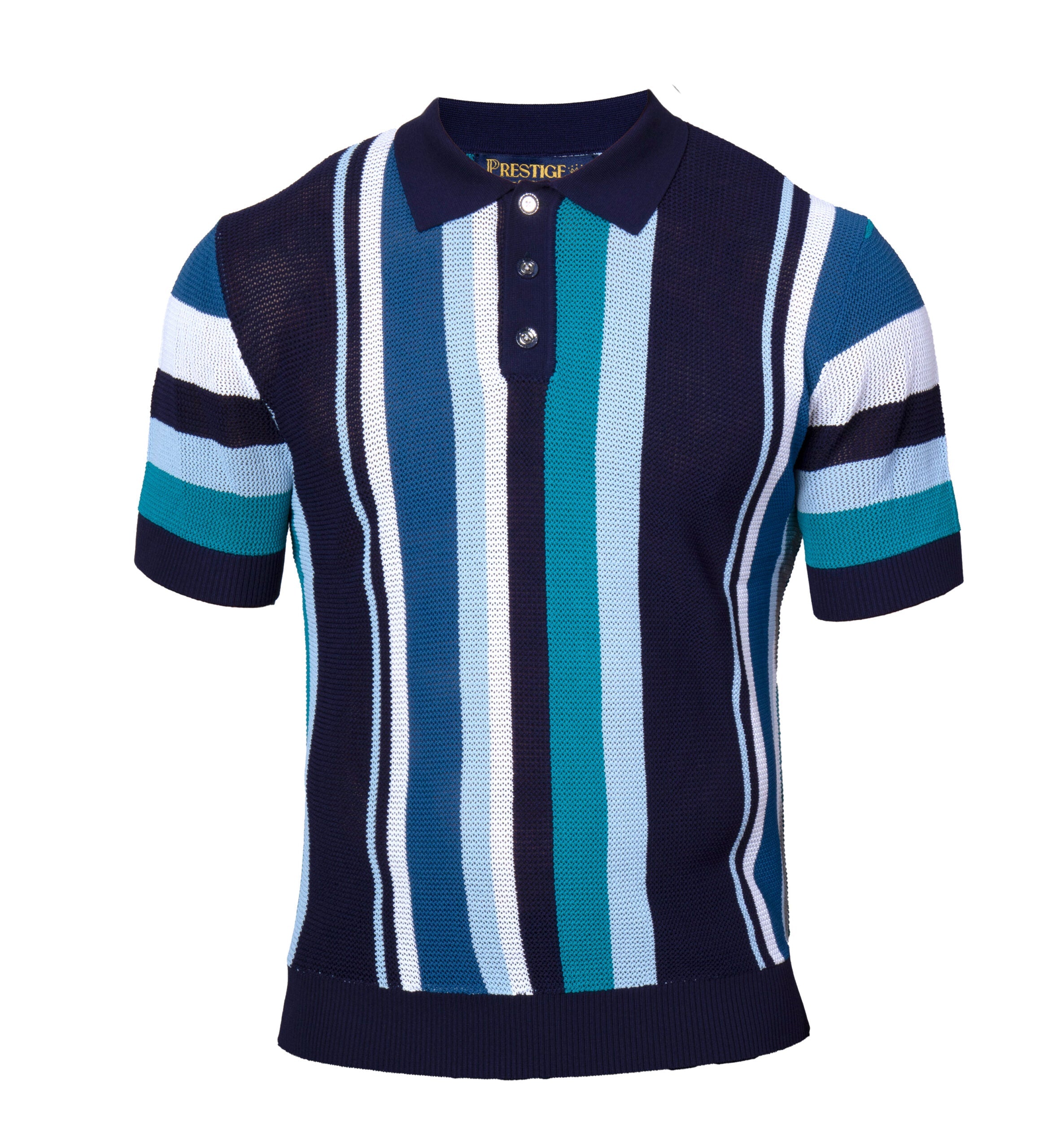 Prestige CMK-6026 Navy Knit Shirt
