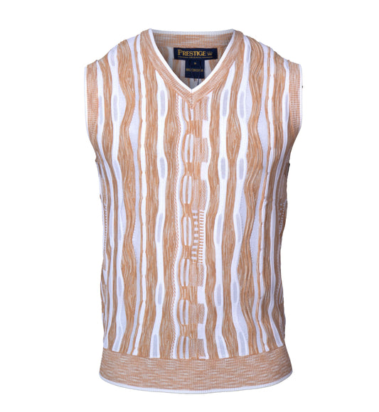 Prestige CMK-6028 Tan Knit Tank Top