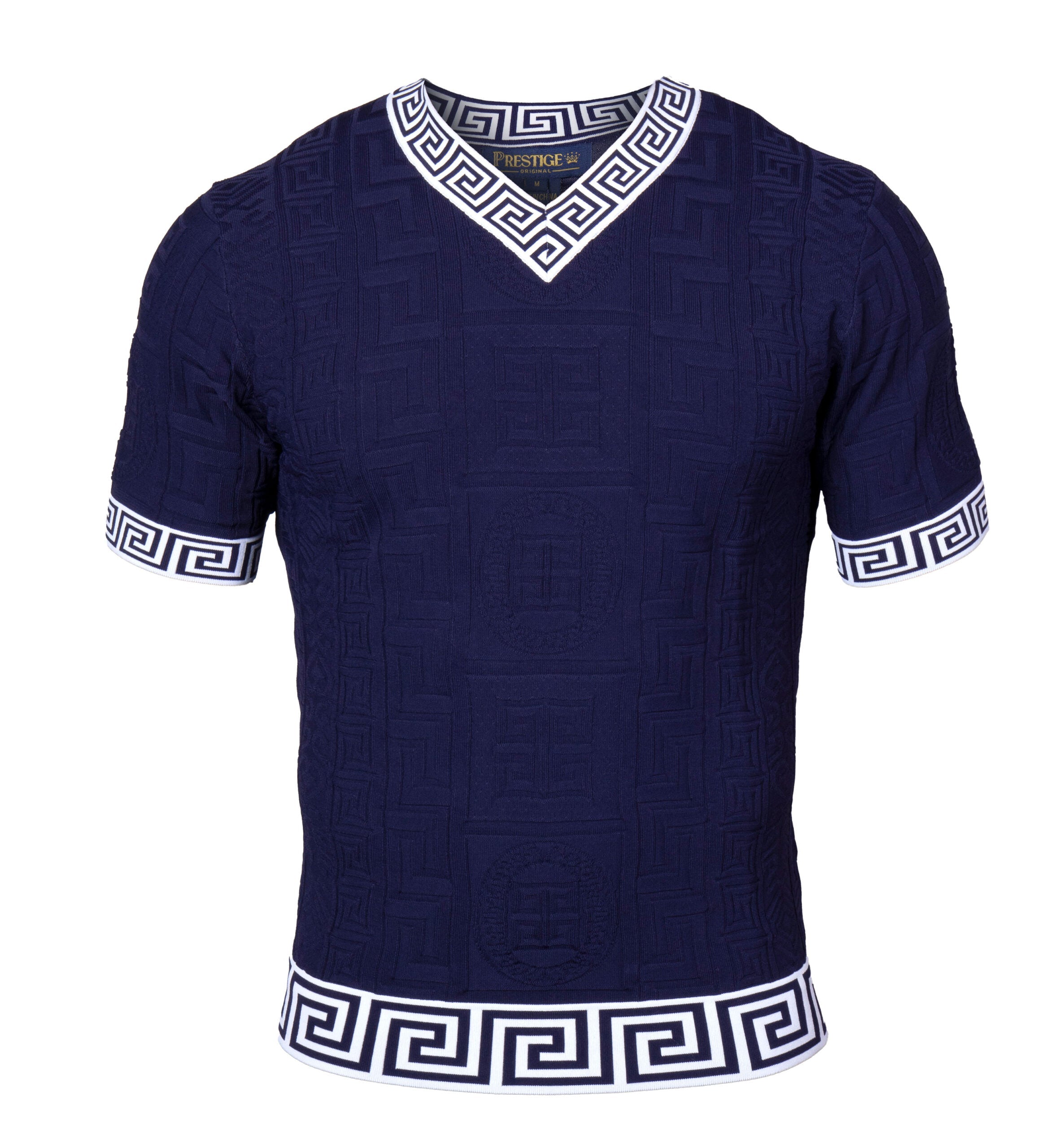 Prestige CMK-6032 Navy Knit Shirt