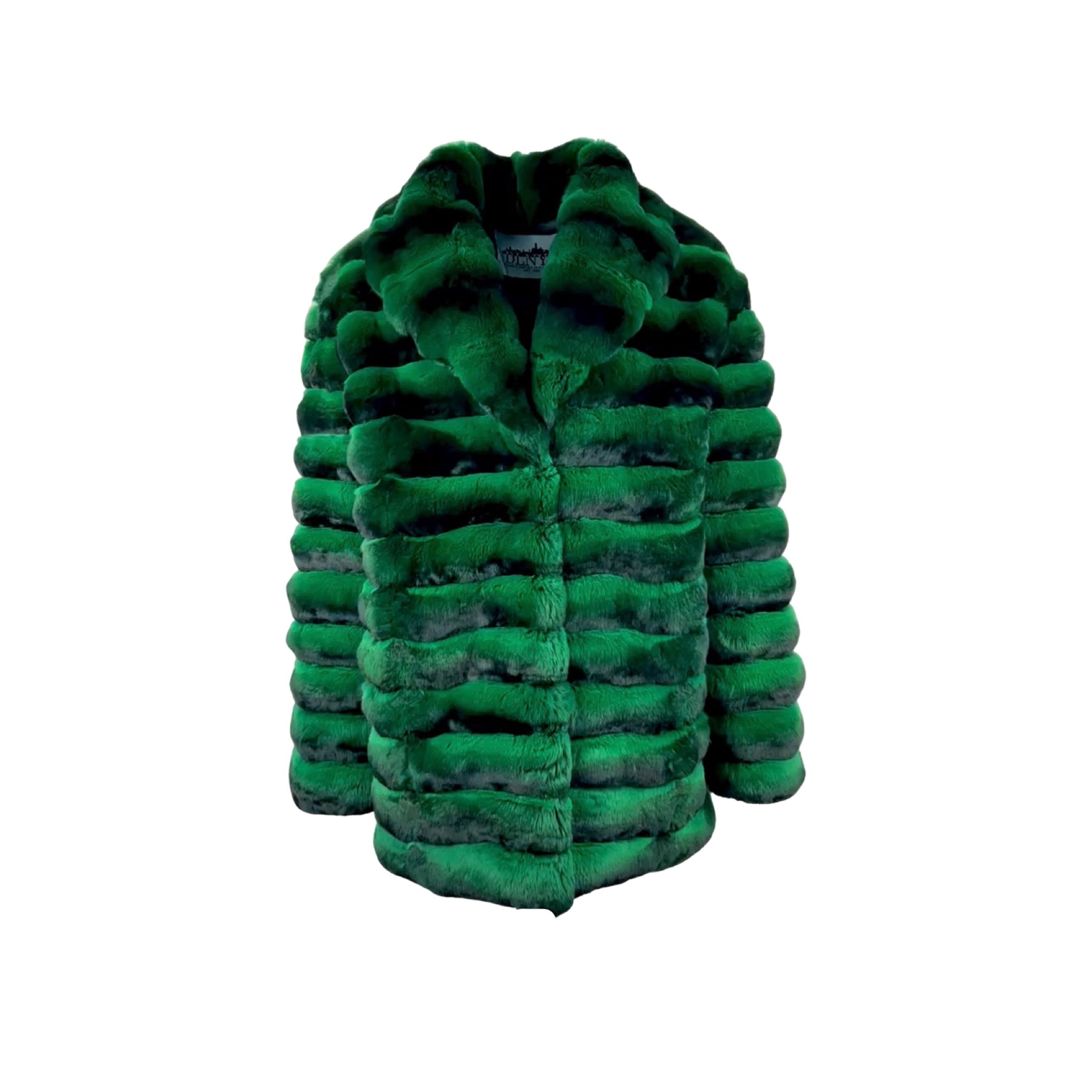 Men's chinchilla fur on sale jacket