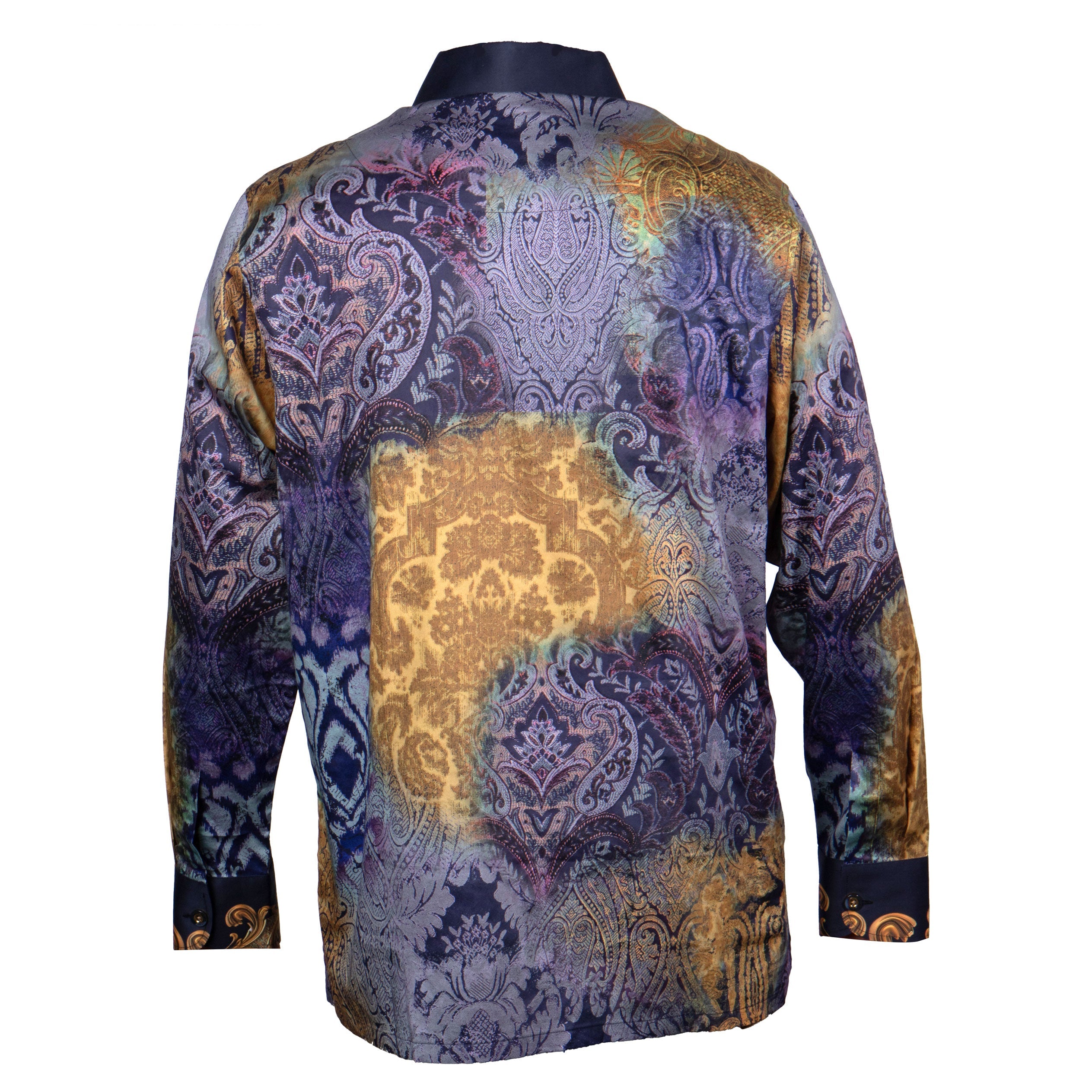 Prestige Midnight Baroque Navy & Gold Shirt