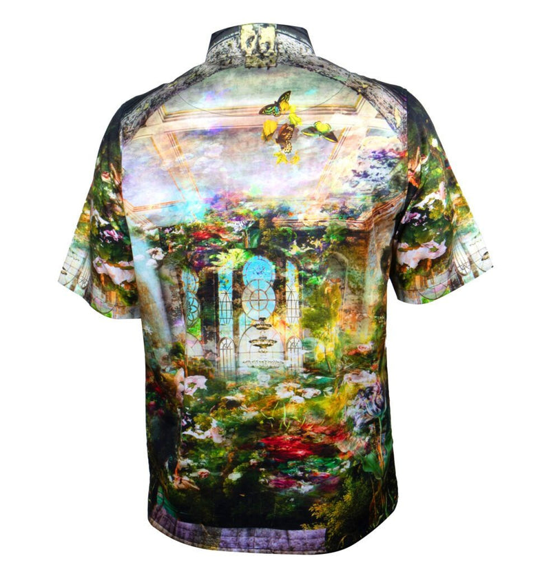 Prestige Fever Dream Garden Short Sleeve Button Up Shirt - Dudes Boutique