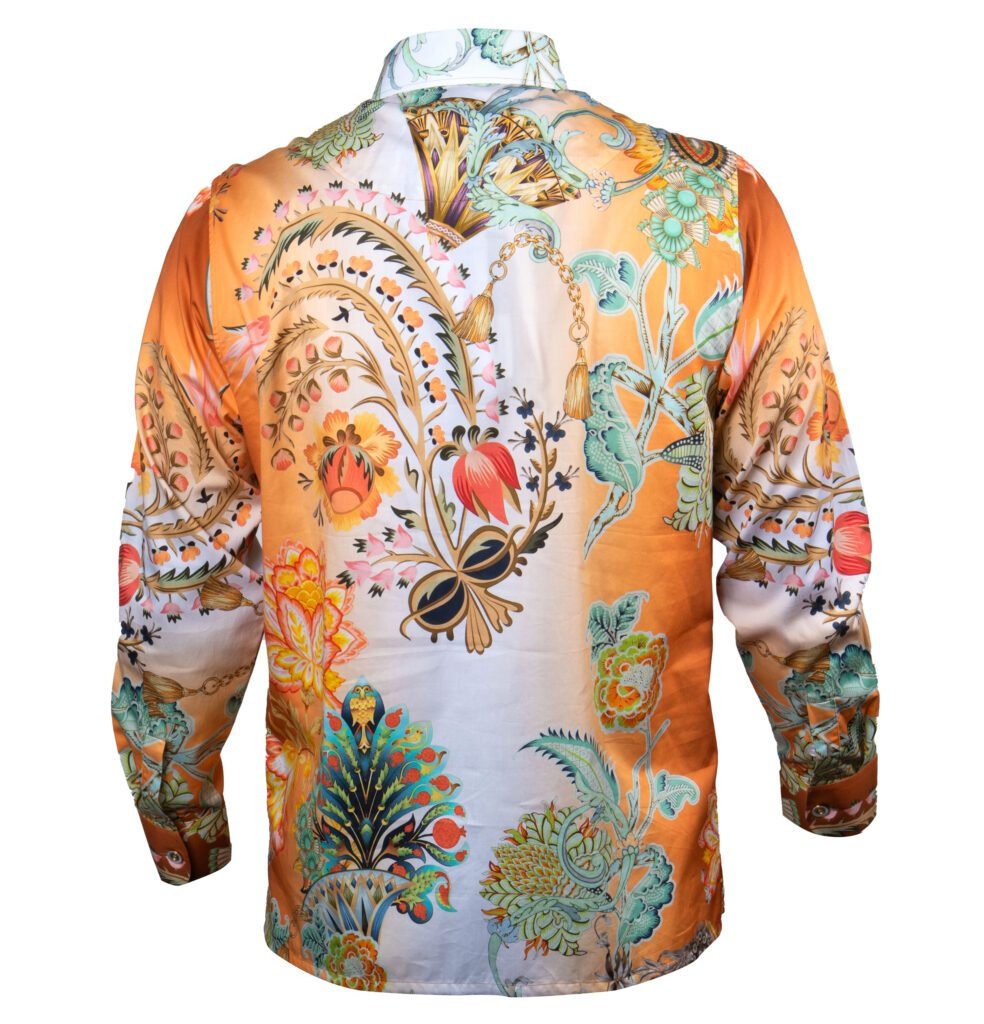 Prestige Gold Mediterranean Garden Button Up Shirt - Dudes Boutique