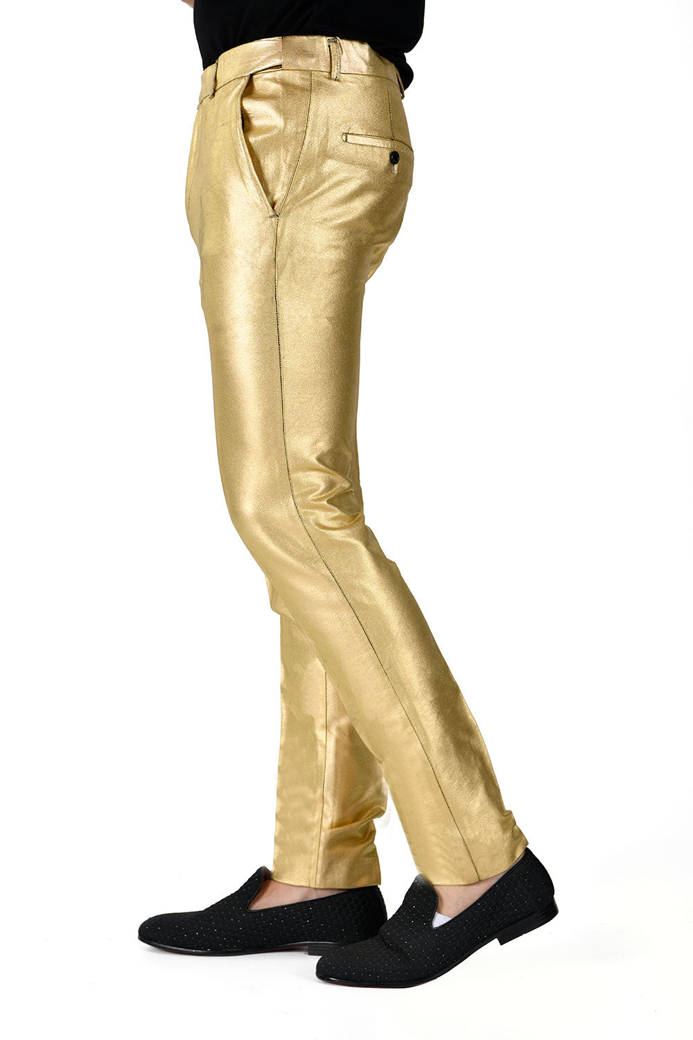 BARABAS GRANDIOSE ESTILE PANTS GLD - Dudes Boutique