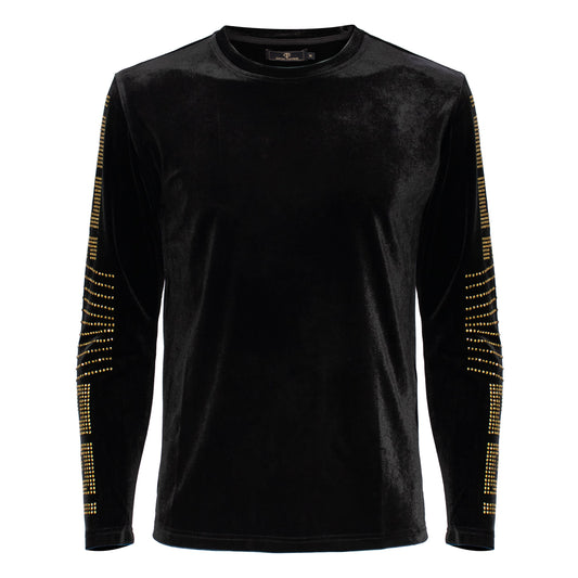 Road Ahead LS shirt - Century Penthouse BLACK/GOLD